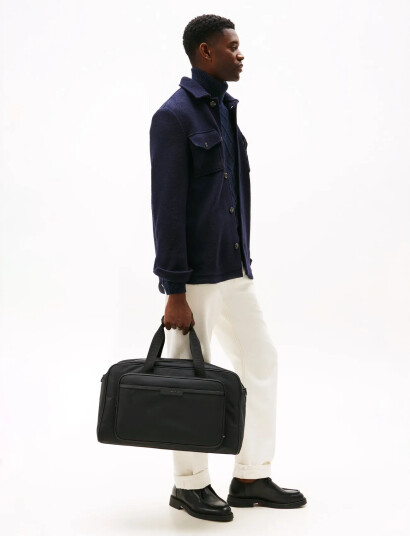 Tommy Hilfiger Th Repreve Duffle - Black - ONE SIZE