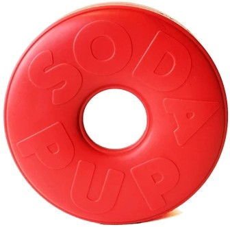 Sodapup Life Ring Aktivitetsleke Rød 11 cm