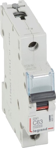 Legrand DX³ MCB automatsikring C63 1P 1M 10/16kA