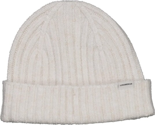 Lindbergh Knit Beanie CHALK WHITE One Size