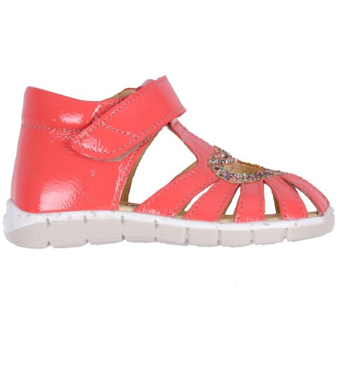 Angulus Sandal Korall m. Glitter 22 Babysko Rosa
