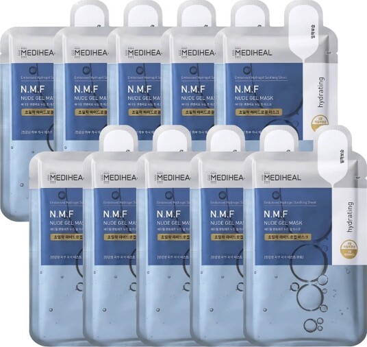 Mediheal Mediheal N.m.f Nude Gel Mask 10Pcs. Nude 10 PCS