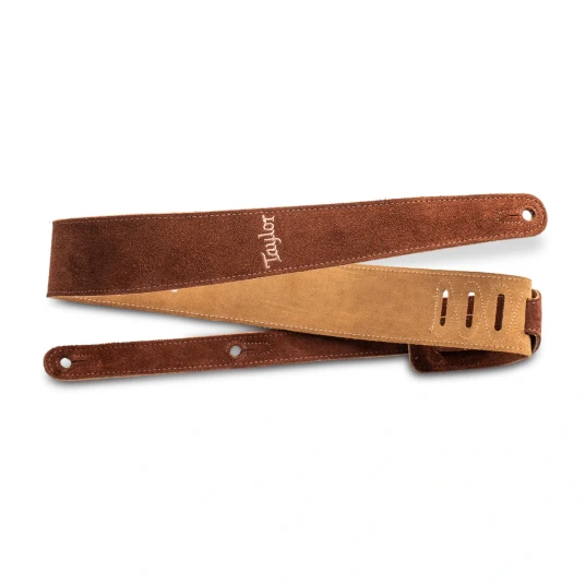 Taylor All-Suede Guitar Strap Brun