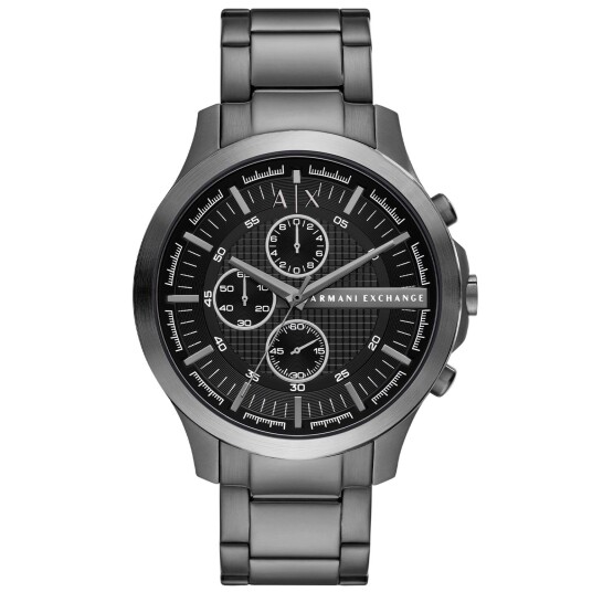 Armani Exchange Hampton AX2454 - Herre - 46 mm - Analog - Kvarts urverk - Mineralglas