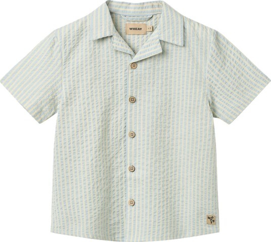 Wheat Shirt S/S Anker Green 152