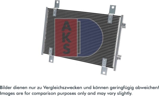 Kondensator klimaanlegg AKS DASIS 082035N