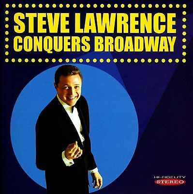 MediaTronixs Steve Lawrence : Steve Lawrence Conquers Broadway CD (2014) Pre-Owned
