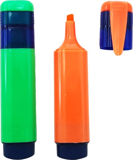 Dynäs Import Neon Highlighter Overstrykningspenner 2-pakning 69415