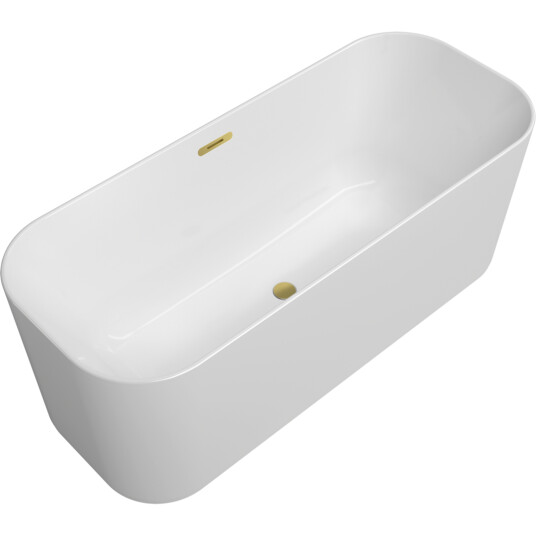 VILLEROY & BOCH FINION BADEKAR 170X70 MED DETALJER I GULL