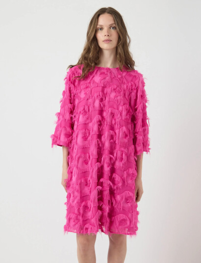 YAS Yasdio 3/4 Short Dress - D2D - Pink - 34 YAS Yasdio 3/4 Short Dress - D2D - Pink - 34
