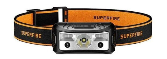 Superfire HL05-K headlamp flashlight