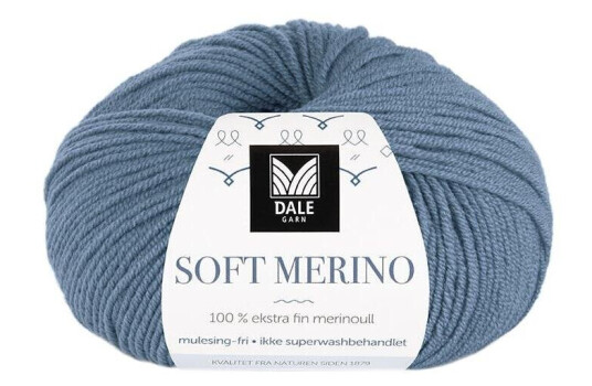 Dale Garn Dale Soft Merino 3036 Lys Denim