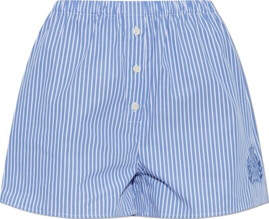 Sporty & Rich, unisex, Shorts, Blå, XS,