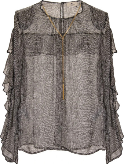 Elisabetta Franchi Dame Bluser & Skjorter Svart L, Elisabetta Franchi Dame Bluser & Skjorter Svart L,