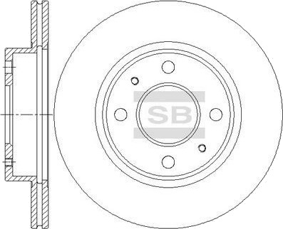Hi-Q SD4268 Bremseskive