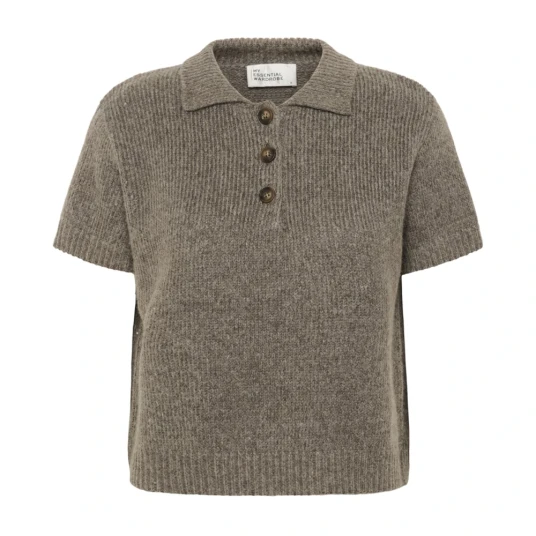 My Essential Wardrobe Dame Strikkevarer Brun L My Essential Wardrobe Dame Strikkevarer Brun L