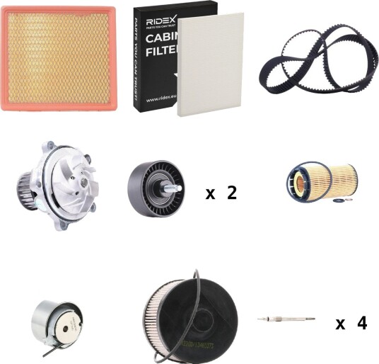 Servicepakke RIDEX 4682P0294