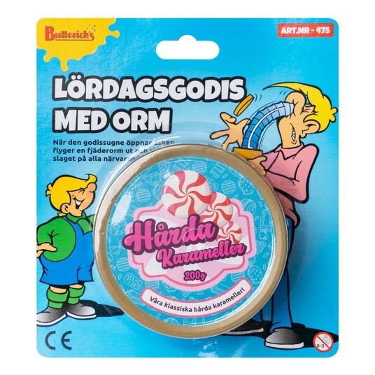 Buttericks Leco AB Lørdagsgodteri med Slange Skøyerartikkel