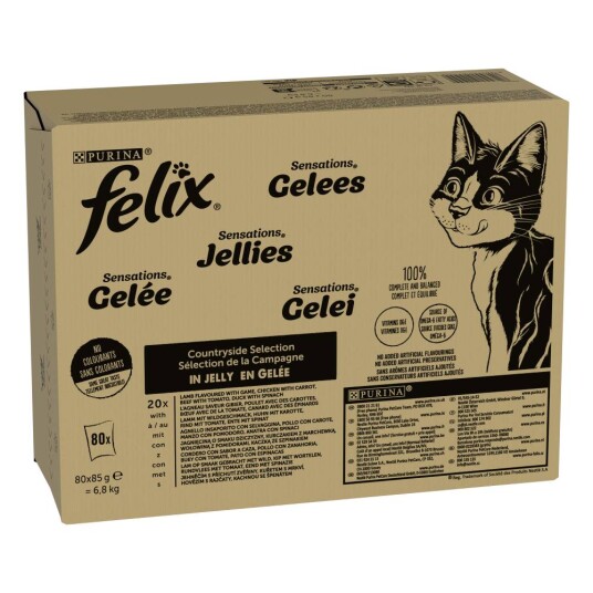 Felix Megapack Latz "As Good As It Looks" Poser 80 X 85 G Sensations Countryside (4 Varianter)