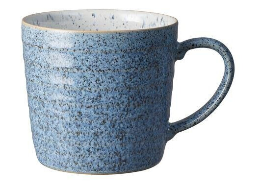 Denby Studio Blue Flint/Chalk riflet krus 40 cl Denby Studio Blue Flint/Chalk riflet krus 40 cl