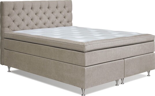 Joluma Kontinentalseng Fast/Medium +Flere valg 160x200 cm Beige