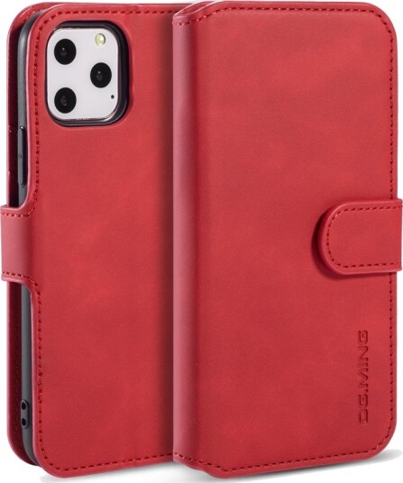 DG Ming Retro Wallet (iPhone 11 Pro) Rød