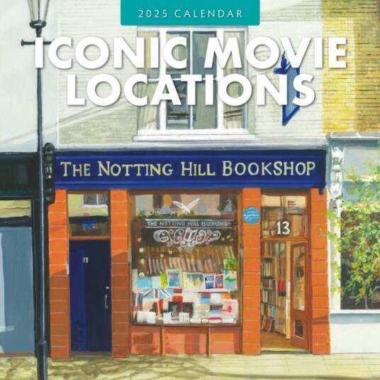 Iconic Movie Locations 2025 Square Wall Calendar Iconic Movie Locations 2025 Square Wall Calendar