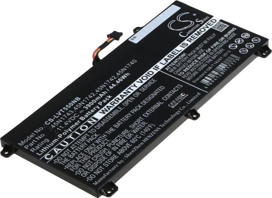 Batteri til Lenovo ThinkPad T550 etc