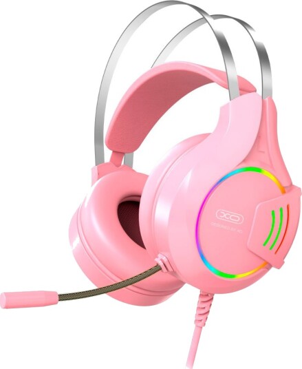 XO GE-04 Gaming Headset 3,5mm Rosa