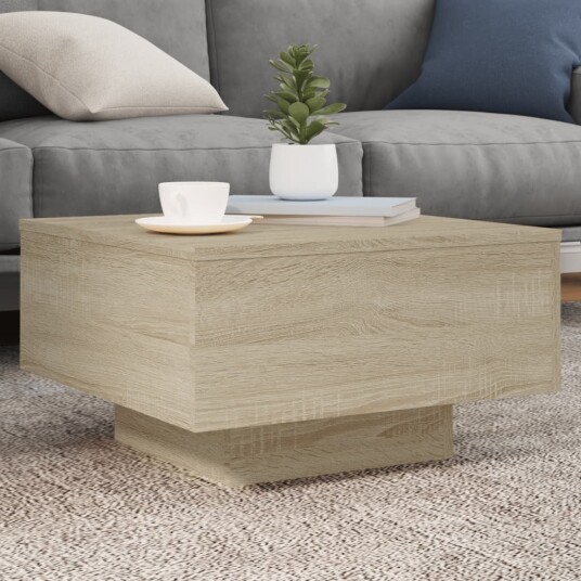 Salongbord sonoma eik 55x55x31 cm konstruert tre 8721012251533 Salongbord sonoma eik 55x55x31 cm konstruert tre 8721012251533