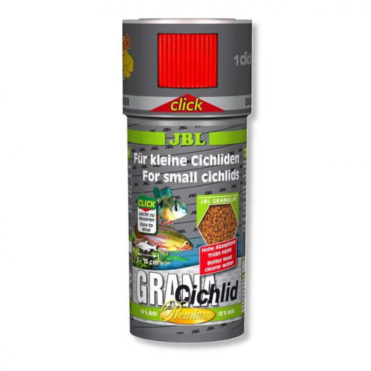 Jbl Granacichlid (Click) Fiskefôr 250 ml Jbl Granacichlid (Click) Fiskefôr 250 ml