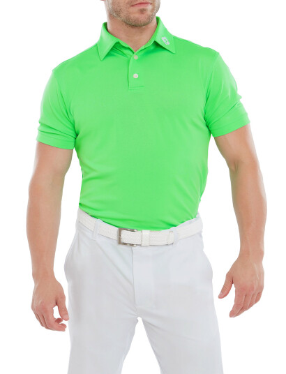 FootJoy Stretch Pique Solid - Green - M