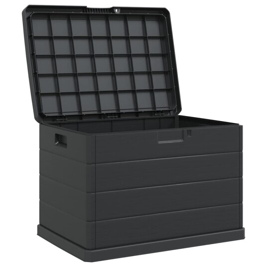  Hage Lagringsboks Antrasitt 77,5 x 54,5 x 53 cm Plast