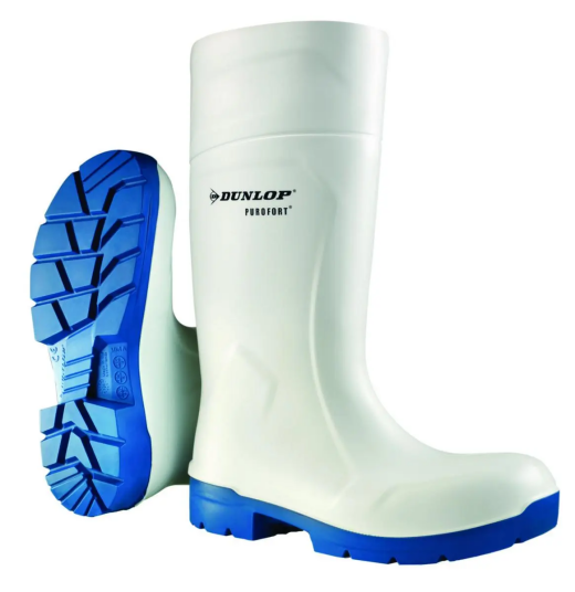 Dunlop Arbeidstøvel Foodpro Multigrip Mann Str. 35/36 Hvit/Blå Par
