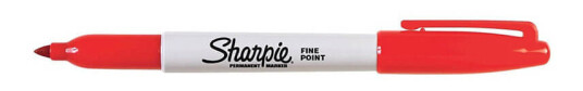 Sharpie Marker Sharpie Fine 1.0mm, rød