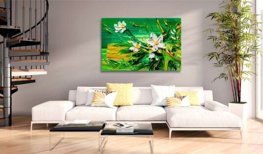 Tavle Impressionist Style: Flowers 90X60 Artgeist sp. z o. o.