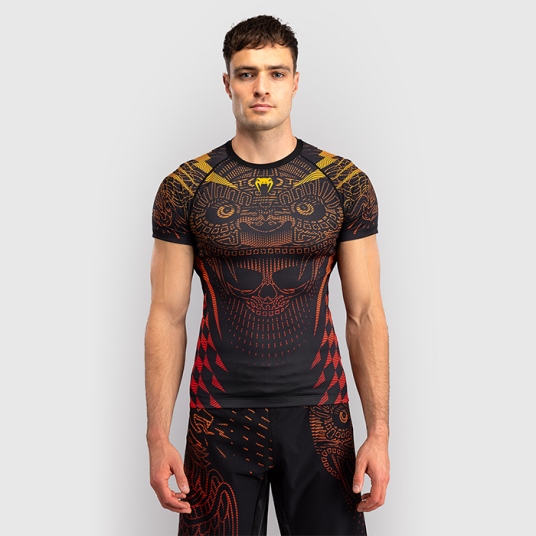 Venum Venum Quetzal Fury Rashguard Svart Rød Oransje Svart/Röd/Orange X large