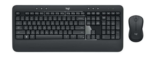 Logitech MK540 Trådløst Tastatur og Mussett - UK QWERTY - Svart Logitech MK540 Trådløst Tastatur og Mussett - UK QWERTY - Svart