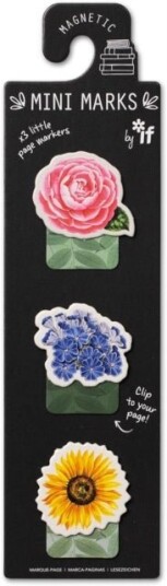 Magnetic Mini Marks By If   Flowers