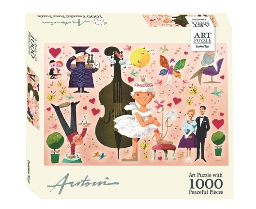 Ib Antoni Art Puslespil Ballerina 1000 Brikker Fsc Ib Antoni Art Puslespil Ballerina 1000 Brikker Fsc