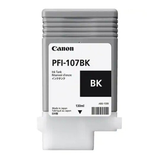 Canon PFI-107BK blekkpatron - Original - Svart 130 ml Canon PFI-107BK blekkpatron - Original - Svart 130 ml