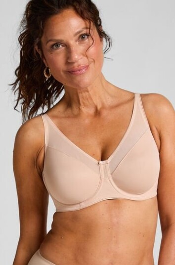 Hunkemöller Uvattert bh med bøyle minimisering Nina Beige