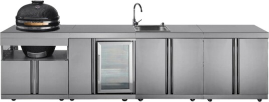 Frittstående Utekjøkken Myoutdoorkitchen Stainless Collection Georgia