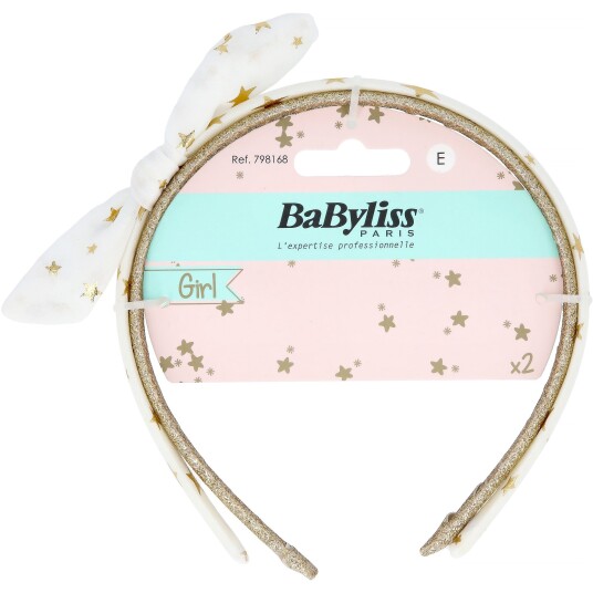 BaByliss Paris Accessories Hairband Bow Kids 2 pcs BaByliss Paris Accessories Hairband Bow Kids 2 pcs