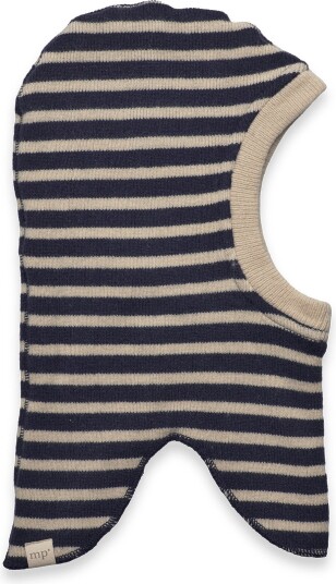 mp Denmark Bergen Striped Balaclava DARK DENIM MELANGE 49
