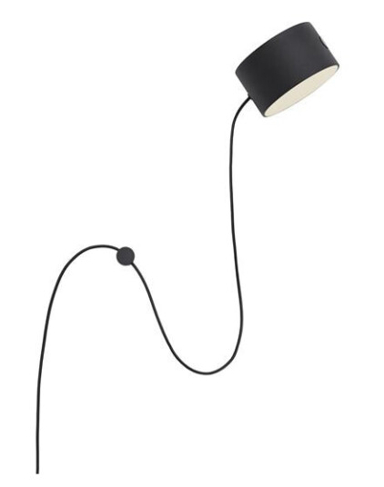 Muuto Post Vegglampe Sort Muuto Post Vegglampe Sort
