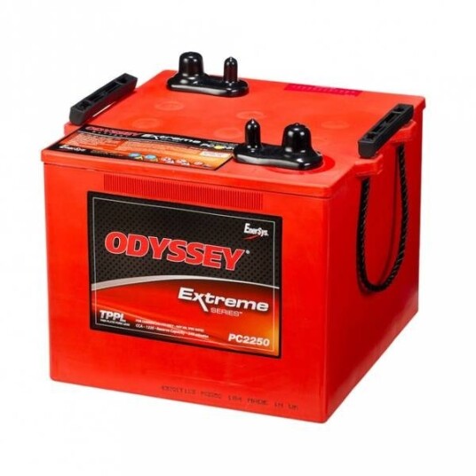 ODYSSEY PC2250 AGM Batteri 12V 126AH 1225CCA +diagonalt. ODYSSEY PC2250 AGM Batteri 12V 126AH 1225CCA +diagonalt.
