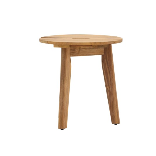 Chania sidebord Ø40cm akacie. Chania sidebord Ø40cm akacie.