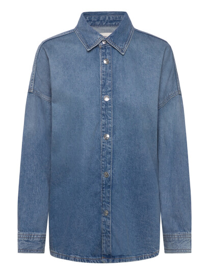 Calvin Klein Jeans Relaxed Linen Denim Shirt Dayton - Blue - XS Calvin Klein Jeans Relaxed Linen Denim Shirt Dayton - Blue - XS