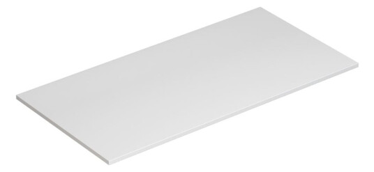 Dansani Calidris Shape Kompositt Benkeplate Måltilpasset B40-240xh1xd40cm Hvit Matt / 80cm